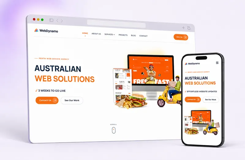 WebDynamo — agency website built by Mustak Ahmed Kafy